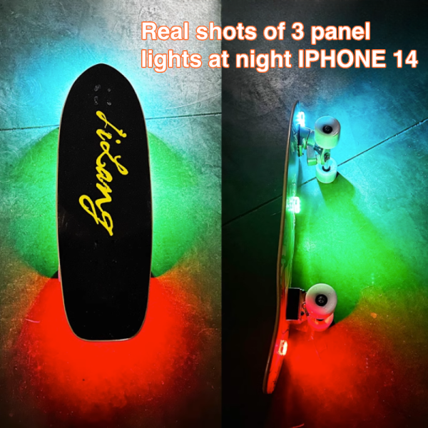 skates led ambient light surfskates